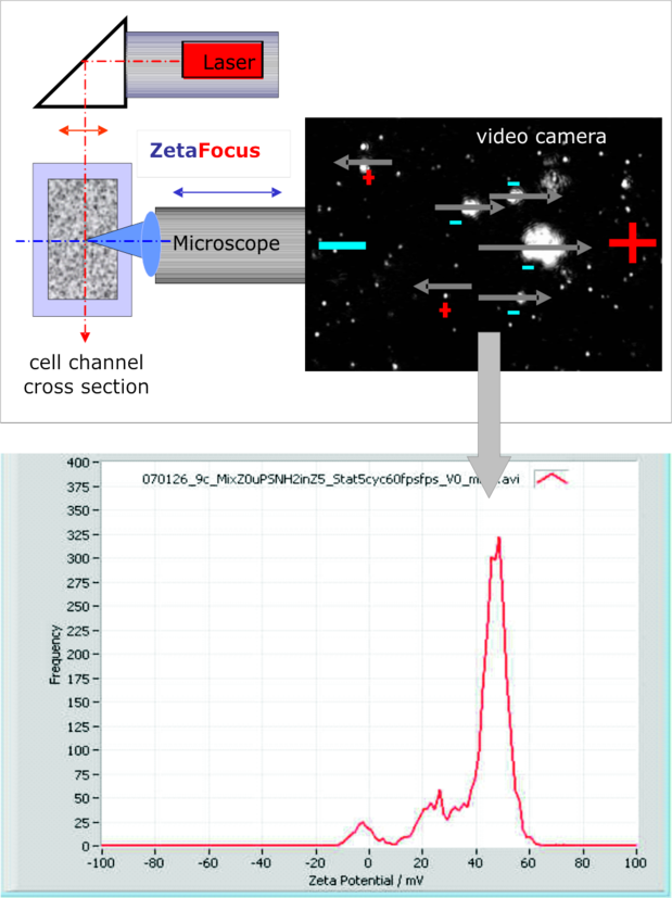 Colloid Metrix Zeta potential and size measurement of nanoparticles by