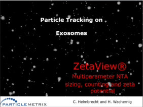 Particle Tracking on Exosomes